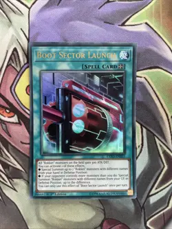 EXFO-EN053 Boot Sector Launch Ultra Rare 1st Edition NM Yugioh Card - Image 1