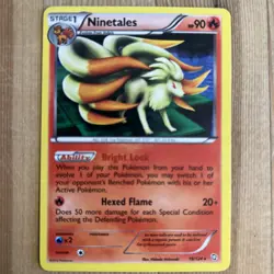Ninetales - 19/124 - Holo Rare Dragons Exalted Set BW TCG - Pokemon Card -NM/VLP - Image 1