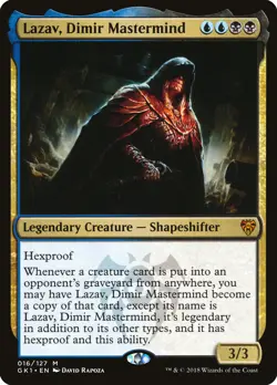 Lazav, Dimir Mastermind Guild Kit: Dimir HEAVILY PLD Mythic Rare CARD ABUGames - Image 1