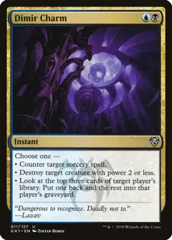 Dimir Charm Guild Kit: Dimir NM Blue Black Uncommon MAGIC MTG CARD ABUGames - Image 1