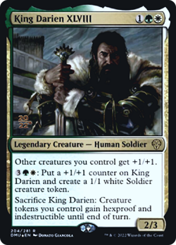King Darien XLVIII (Prerelease) FOIL Dominaria United NM Rare CARD ABUGames - Image 1