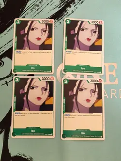 4x - Izo OP01-033 - UC - One Piece Card Game PRB01 English - NM - Image 1