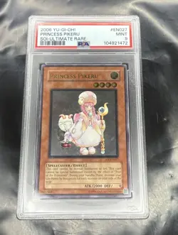 2006 Yugioh Princess Pikeru - SOI-EN027 - Ultimate Rare - PSA 9 - Image 1