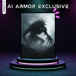 (Nightmare V2) - 100ct Matte TCG/MTG Card Art Sleeves by Ai Armor Multi - Image 2