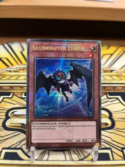 Yugioh Sagenhafter Lurrie RA03-DE003 Quarter Century Secret Rare - Image 1