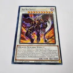 Hot Red Dragon Archfiend Bane - MGED-EN069 - Rare - 1st ed - Yugioh TCG - NM - Image 2