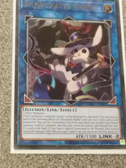 OP27-EN002 Silhouhatte Rabbit Ultimate Rare Excellent YuGiOh NM - Image 2