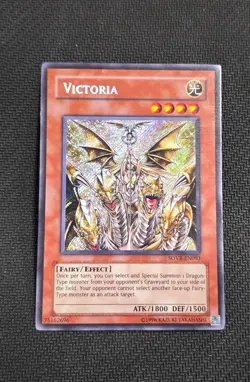 YGO Victoria Secret Rare Unlimited LP Stardust Overdrive SOVR-EN093 - Image 1