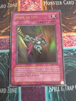 Yu-Gi-Oh! TCG Rope of Life PGD-105 Ultra Rare Unlimited MP/HP - Image 1