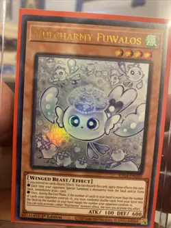 Yu-Gi-Oh! Mulcharmy Fuwalos RA04-EN050 Ultra Rare 1st Edition Mint/Nm Condition - Image 1