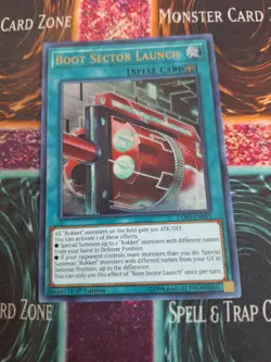 Yu-Gi-Oh! Boot Sector Launch EXFO-EN053 Ultra Rare 1st Edition Near Mint - Image 1