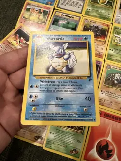 Pokemon Non-Holo Card Lot WOTC Vintage 16 cards HP To LP - Image 2