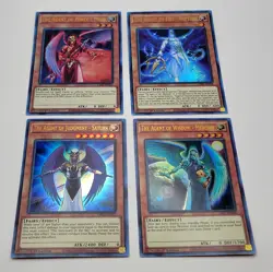 YuGiOh - Lot of 4 - The Agent... - GFP2 - 1st Ed. - Ultra Rare - LP/NM - Image 1