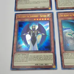 YuGiOh - Lot of 4 - The Agent... - GFP2 - 1st Ed. - Ultra Rare - LP/NM - Image 4