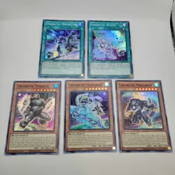 YuGiOh TCG - Lot of 5 - URSARCTIC Beast/Spell - ANGU - Super Rare - 1st Ed - NM - Image 1