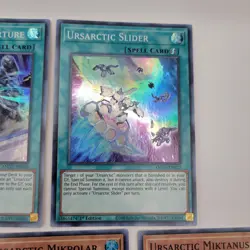 YuGiOh TCG - Lot of 5 - URSARCTIC Beast/Spell - ANGU - Super Rare - 1st Ed - NM - Image 3