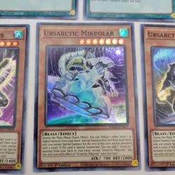 YuGiOh TCG - Lot of 5 - URSARCTIC Beast/Spell - ANGU - Super Rare - 1st Ed - NM - Image 5