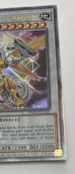 Yu-Gi-Oh! Power Tool Dragon / Quarter Century Secret Rare RA04-EN135 - Image 3