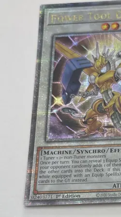 Yu-Gi-Oh! Power Tool Dragon / Quarter Century Secret Rare RA04-EN135 - Image 4