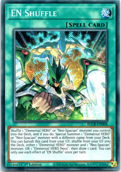 EN Shuffle [BLCR-EN008] Secret Rare - 1st Edition Yugioh - Image 1