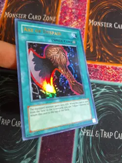 Yu-Gi-Oh! Axe Of Despair SRL-002 Ultra Rare Unlimited Near Mint - Image 2