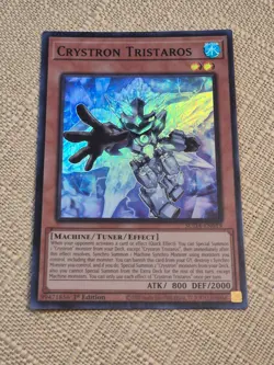 YU-GI-OH! Crystron Tristaros SUDA-EN019 Super Rare - Image 2