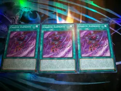 3x Chaotic Elements 1st Edition Common ALIN-EN067 Yu-Gi-Oh! - Image 1