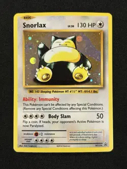 Snorlax XY179 Promo XY Promos Pokemon Card - Image 2