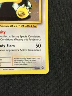 Snorlax XY179 Promo XY Promos Pokemon Card - Image 5