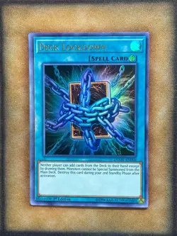Yugioh Deck Lockdown DUOV-EN090 Ultra Rare 1st Ed NM - Image 1