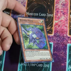 Yu-Gi-Oh! Bujingi Pavo LVAL-EN083 Unlimited Super Rare NM - Image 2