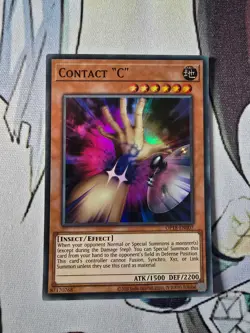 Contact "C" OP18-EN007 Super Rare Unlimited Edition M/NM Condition 2 - Image 1