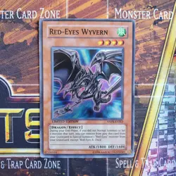 1x Red-Eyes Wyvern - Super Rare - ANPR-ENSE2 - Limited Edition - LP - Image 1