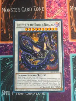 Yu-Gi-Oh! Beelzeus of the Diabolic Dragons LEHD-ENB35 1st Edition Common NM b2/ - Image 1