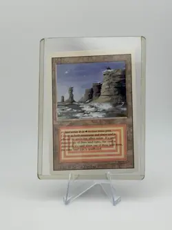 MTG Plateau Revised Edition - Dual Land - Lightly Played LP - Vintage 1994 - Image 1