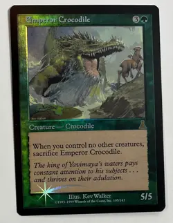 MTG EMPEROR CROCODILE (FOIL) Urza's Destiny (OldManMTG 002-792) - Image 1