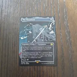 The Masamune Borderless 353 Final Fantasy Magic The Gathering MTG NM - Image 1