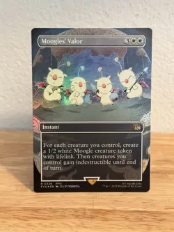 Moogles' Valor (Borderless) Final Fantasy Foil - Image 1