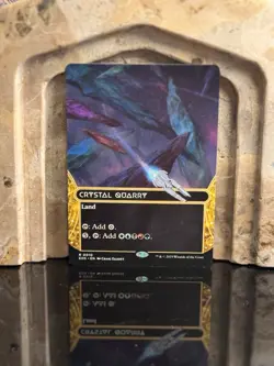 Crystal Quarry (0010) (Borderless) Edge of Eternities: Stellar Sights Regular - Image 1