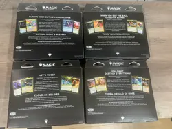 *Sealed Final Fantasy Commander Deck Display (Set of 4)* Magic MTG TCG - Image 3
