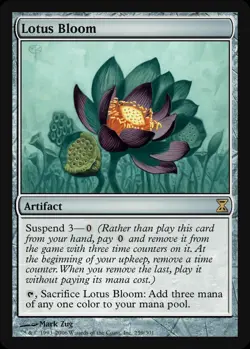 Lotus Bloom - Time Spiral - NM/LP - Magic the Gathering MTG - Single - Image 1