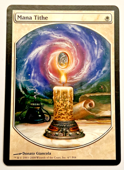 MTG Mana Tithe | Magic Player Rewards Regular NM - Image 1