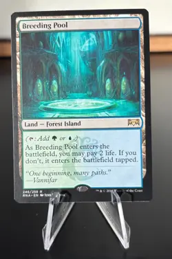 Magic: The Gathering Breeding Pool - Ravnica Allegiance (RNA) - Shock Land - Image 1