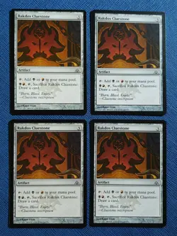 MTG 4x Rakdos Cluestone x4 NM Dragon's Maze Magic Playset Pauper Artifact - Image 2