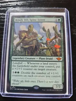 Bristly Bill Spine Sower Outlaws of Thunder Junction Regular Card 157 Mythic - Image 1