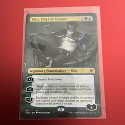 OKO THIEF OF CROWNS BORDERLESS 271 NM MYTHIC THRONE OF ELDRAINE MTG - Image 3