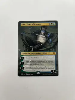 MTG Throne of Eldraine Thief of Crowns Borderless 271 LIGHT PLAY - OAL - Image 1