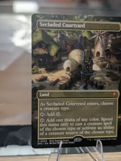 Secluded Courtyard - 0063 - Bloomburrow Special Guest Free Shipping! - Image 5