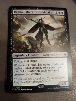 Drana, Liberator of Malakir Battle for Zendikar Regular - Image 1