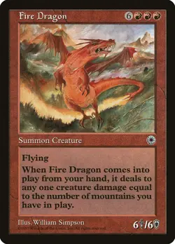 Fire Dragon Portal - Lightly Played - Image 1